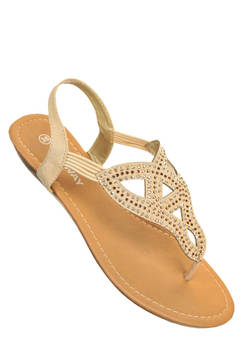 Sandales plates femme tati