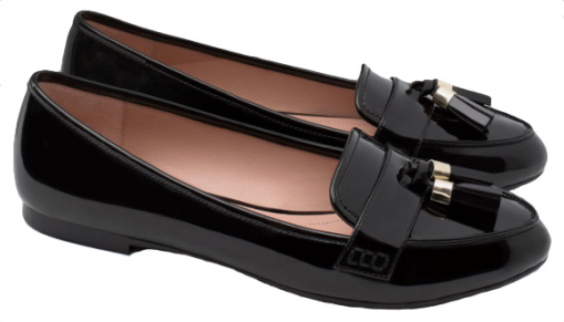 Mocassin femme cuir zara