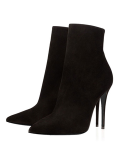 Bottines femme petit talon