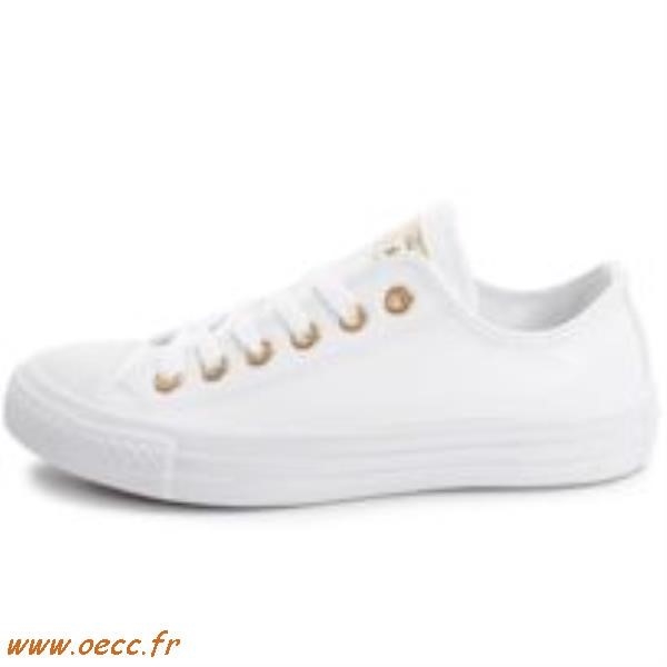 Converse all star blanche femme pas cher