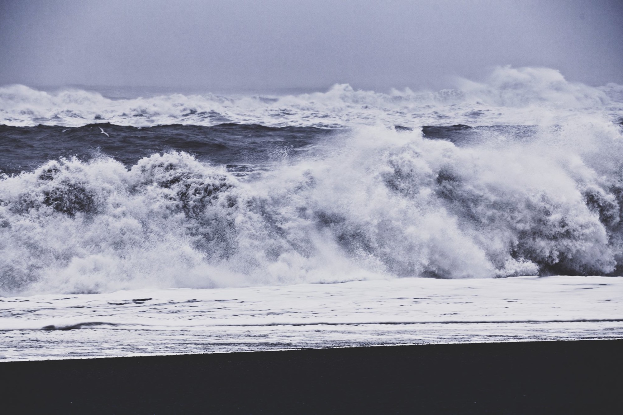 Sneaker waves iceland