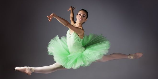 Ballerine qui tourne