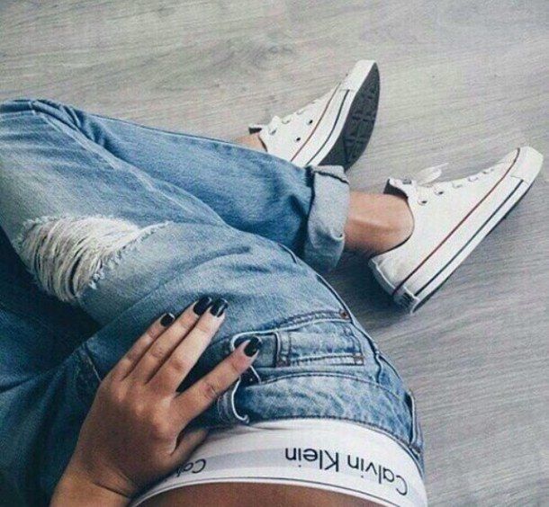 Converse calvin klein femme