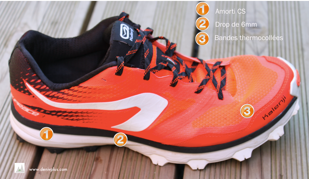 Drop pour chaussure running