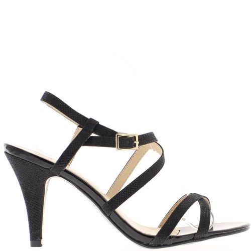 Sandale femme talon marron