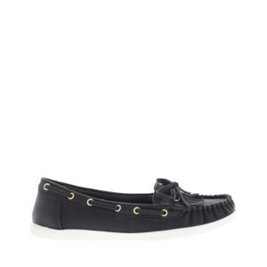 Mocassin femme rose fushia