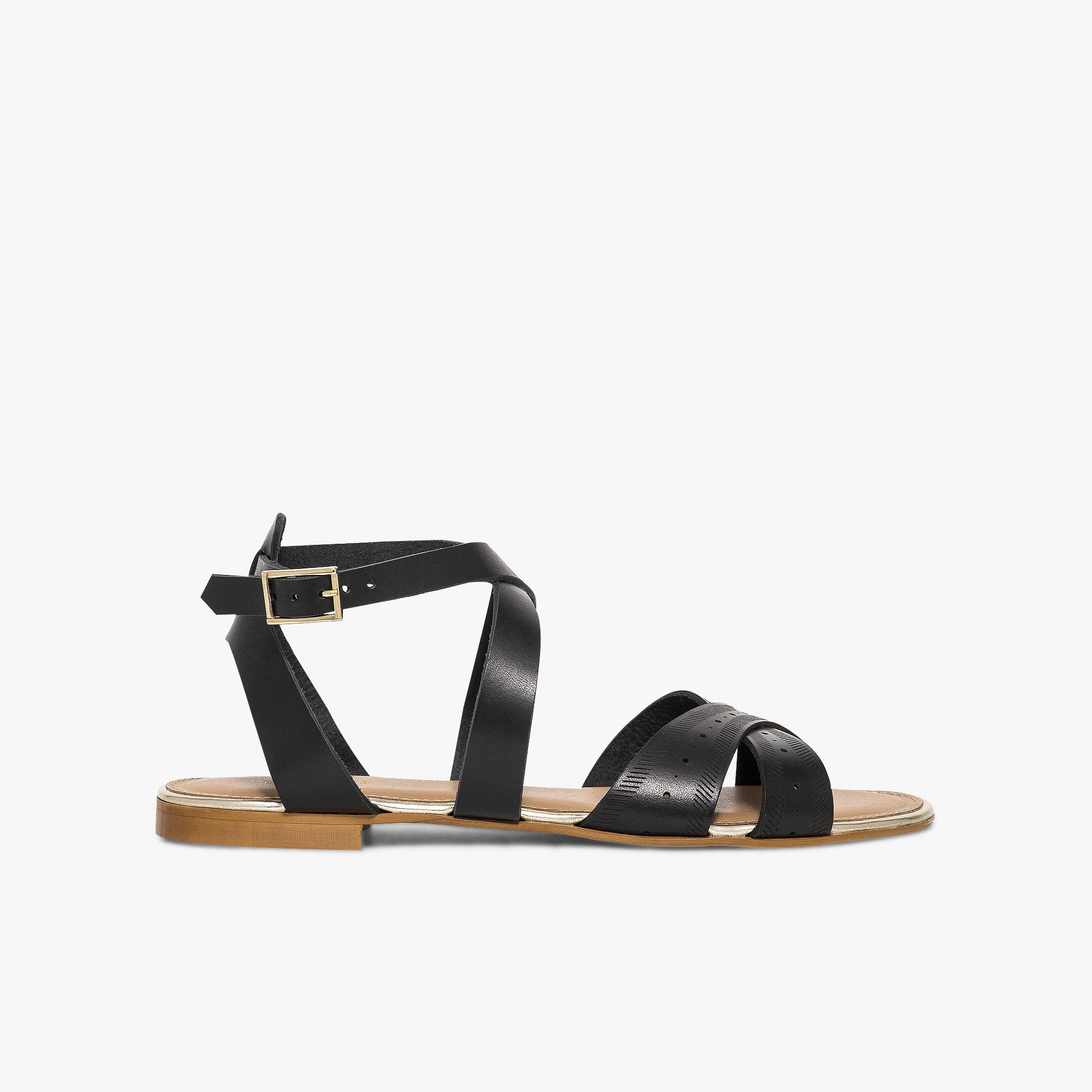 Sandale femme or