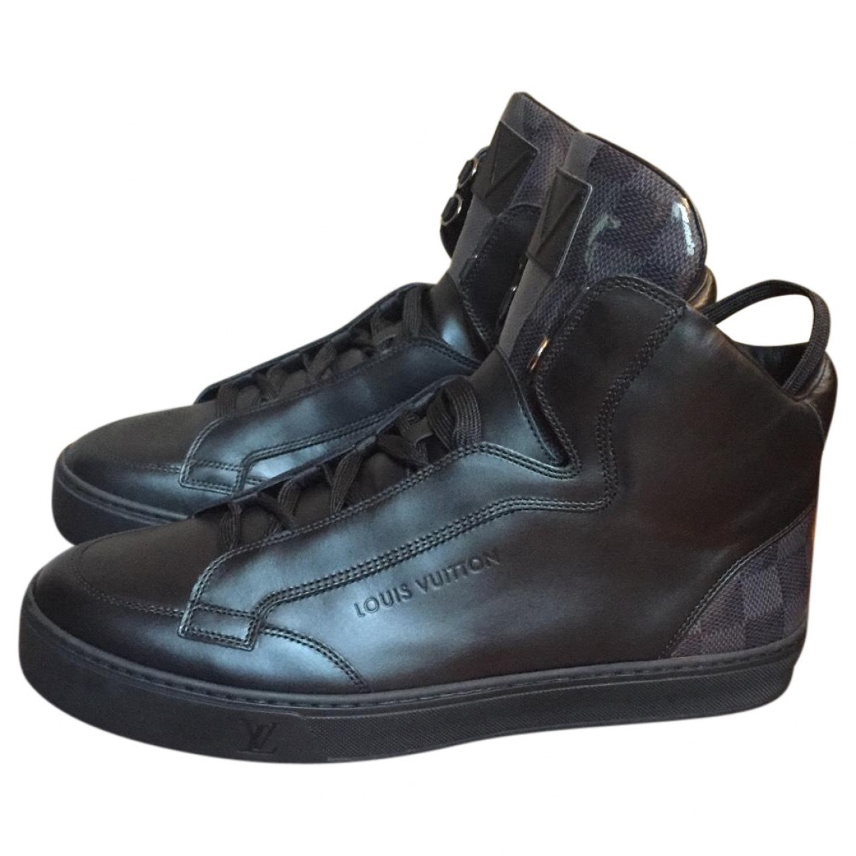 Gray louis vuitton sneakers
