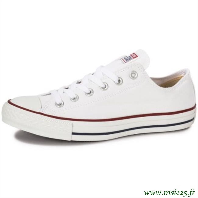 Converse femme blanche pas cher