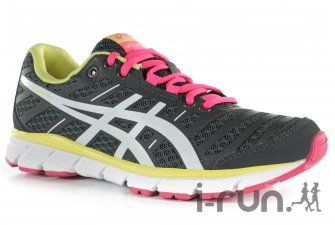 Chaussures running femme gel zaraca 2 gris rose asics