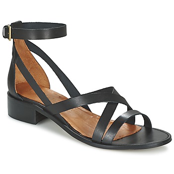 Tong femme pied large