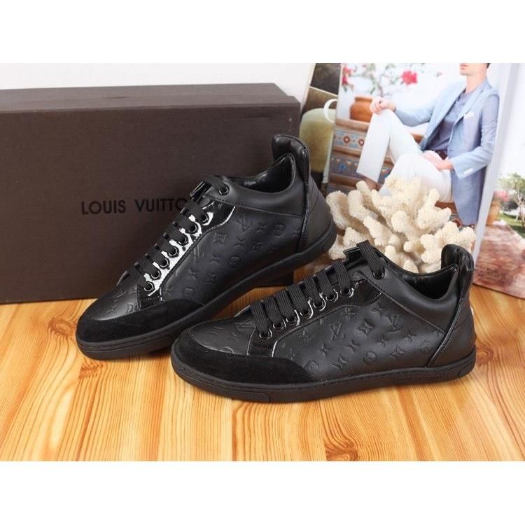Louis vuitton leather sneakers