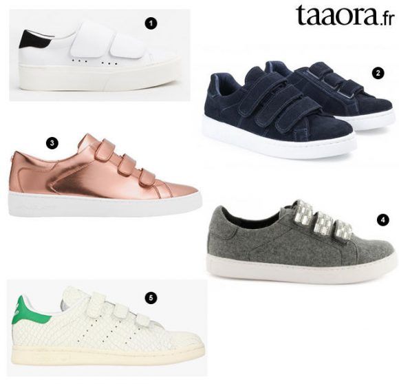 Sneakers homme rose
