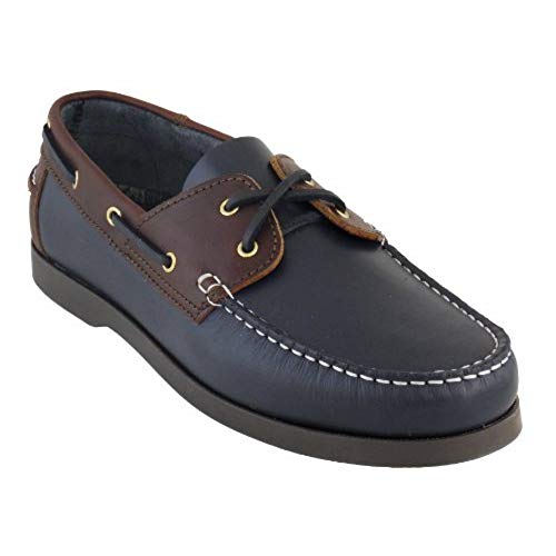 Mocassin femme bleu marine