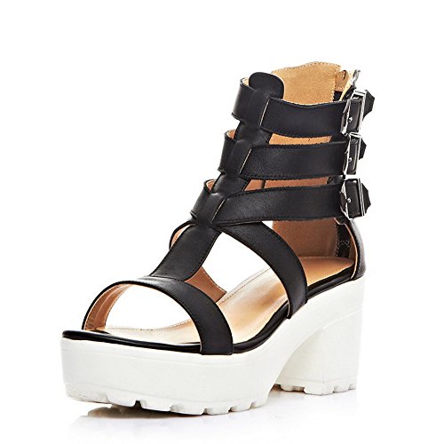 Sandale femme rouge talon