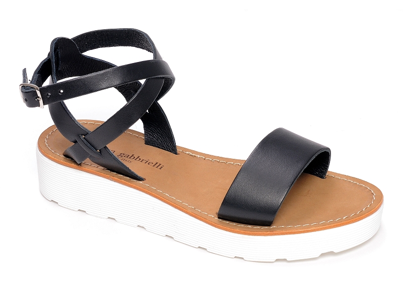Sandale femme semelle blanche