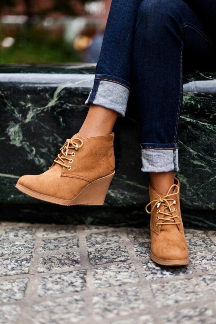 Chaussure compensée fashion