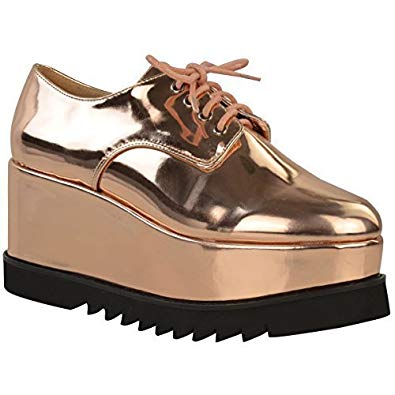 Chaussure compensé mocassin