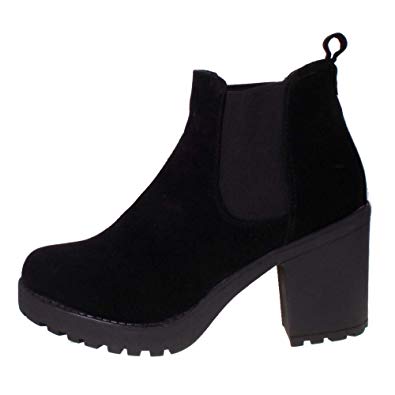 Bottine a talon femme