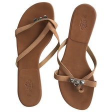 Sandale femme haute