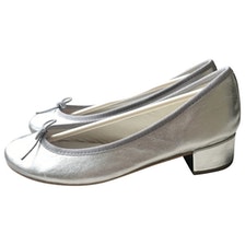 Ballerines repetto argentées