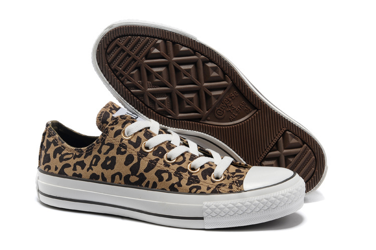 Converse femme leopard
