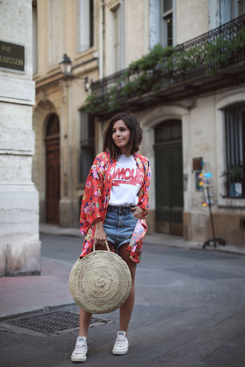 Look converse rouge femme