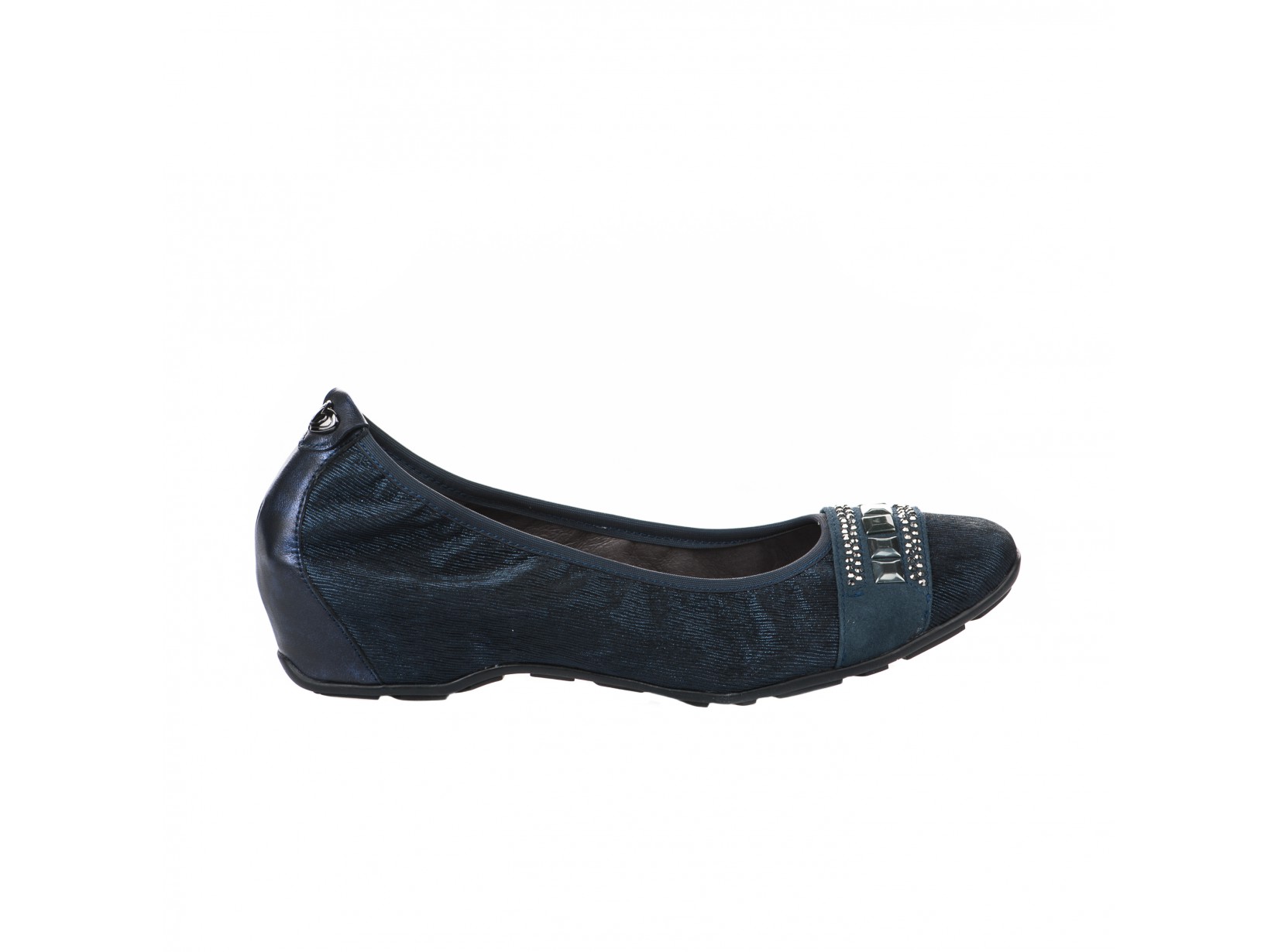 Ballerine femme bleu turquoise