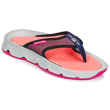 Tong femme rose fluo