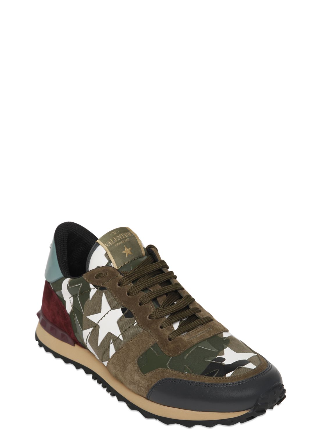 Sneakers valentino homme camouflage