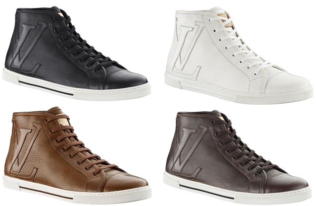 Louis vuitton high top sneakers