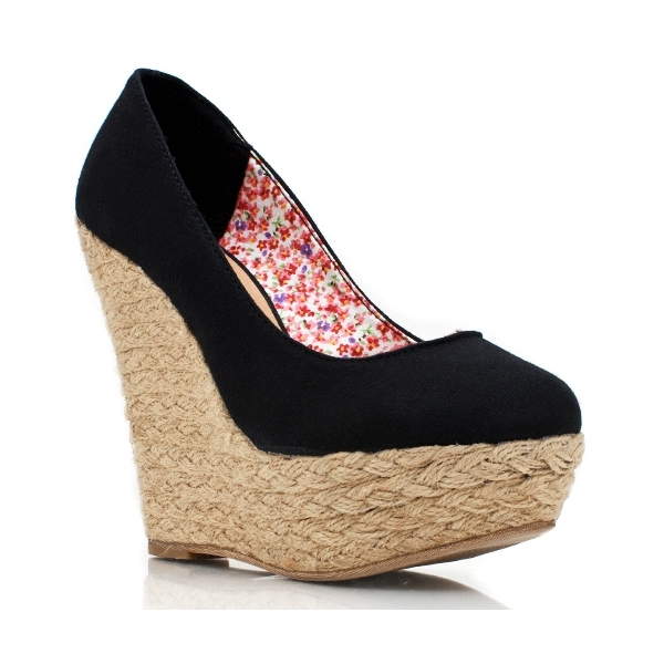 Chaussure a talon compense femme