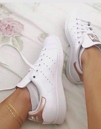 Stan smith femme gold