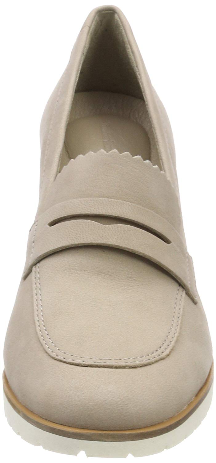 Mocassin femme grande largeur