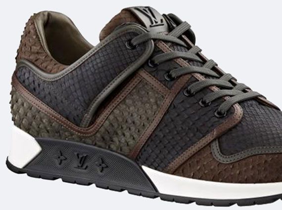 Sneakers louis vuitton homme python