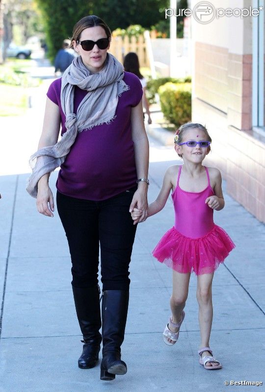 Fille en ballerine