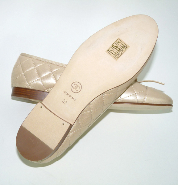 Ballerines chanel matelassées prix