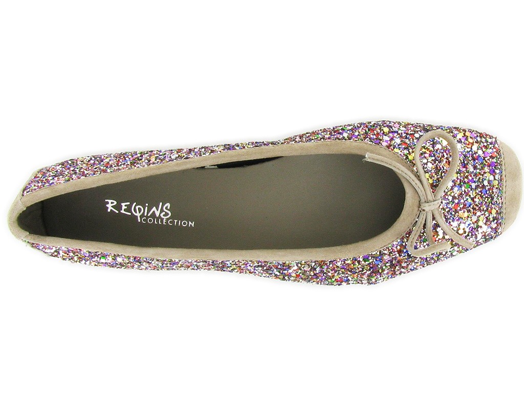Ballerines reqins harmony paillettes