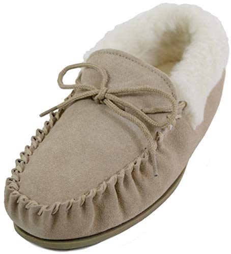 Mocassin femme fourré
