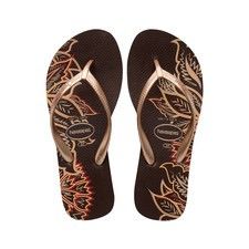 Tong femme rose gold