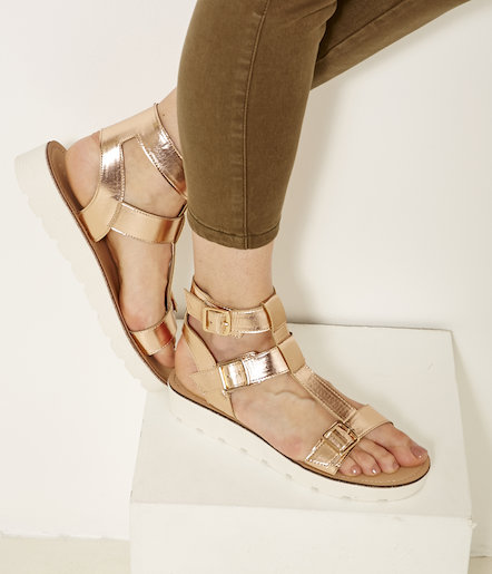 Sandale femme plateforme