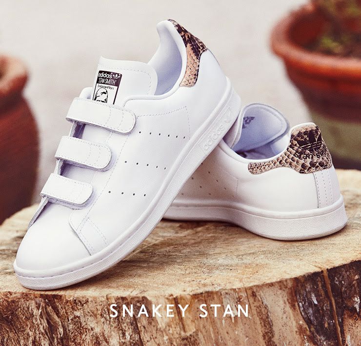Stan smith scratch marron femme