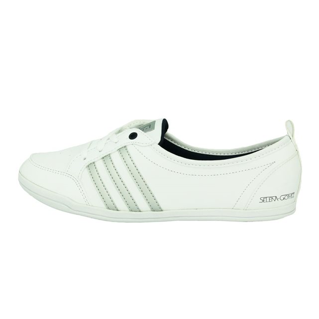 Ballerine blanche avec bride