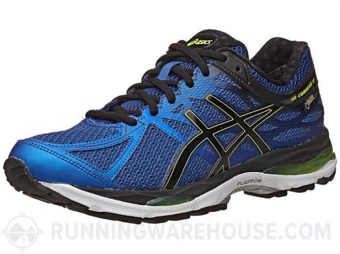 Chaussure running homme asics gel cumulus 17 bleu/noir asics