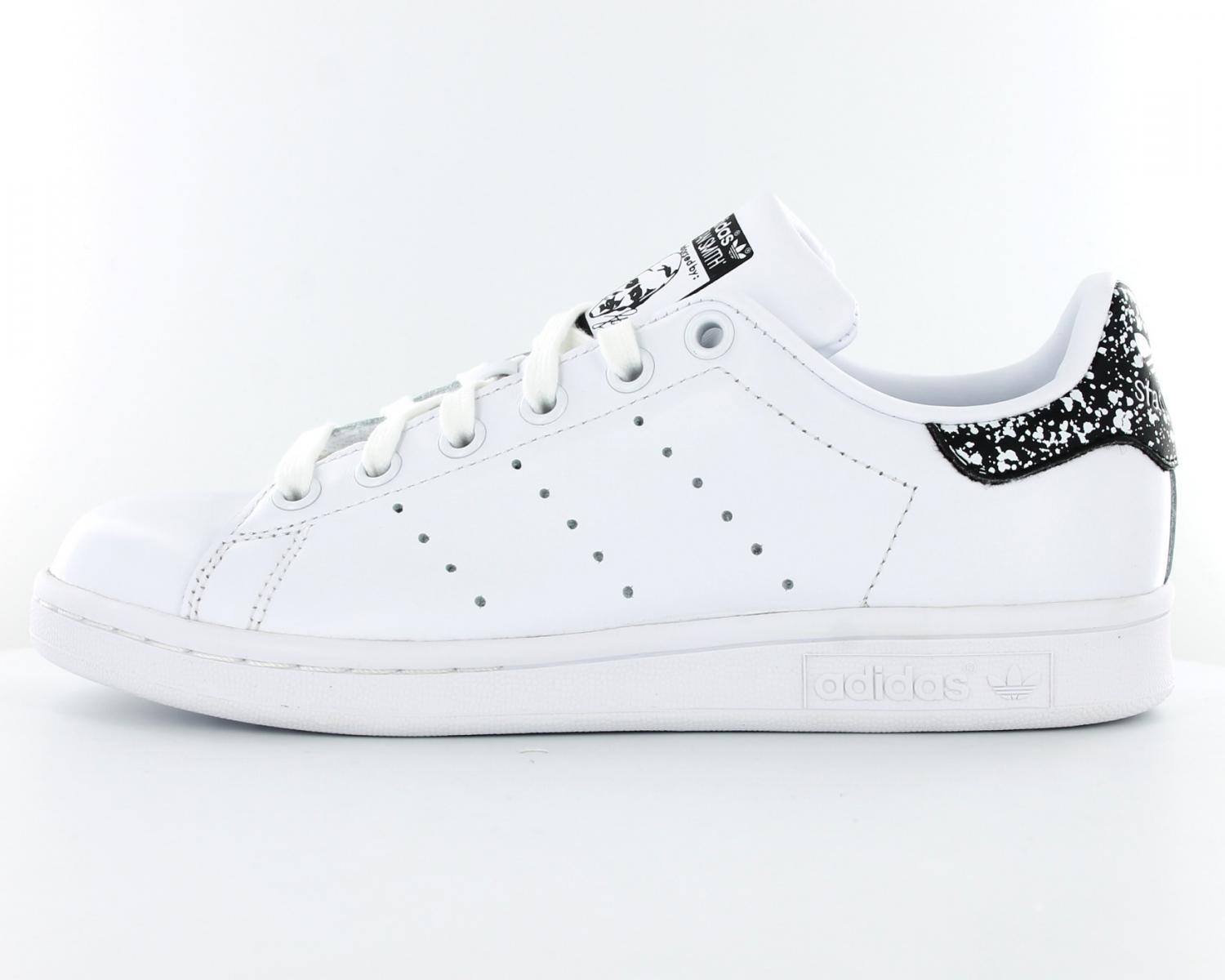 Adidas stan smith femme blanche noir