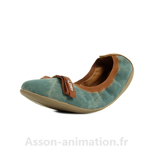 Ballerine kaporal blanche