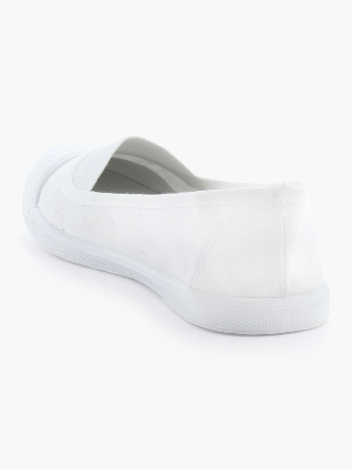 Ballerine toile elastique