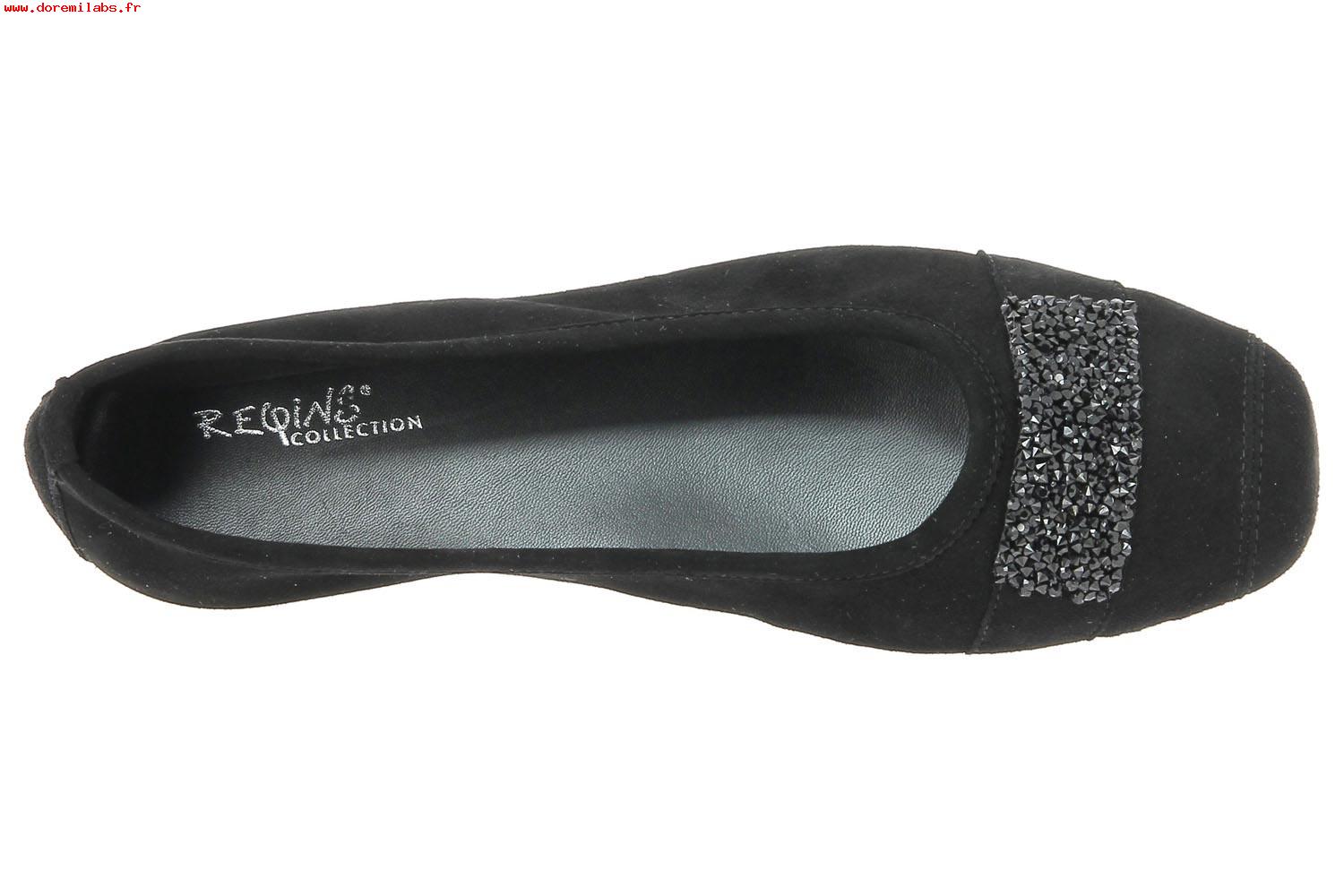 Ballerines reqins rouge