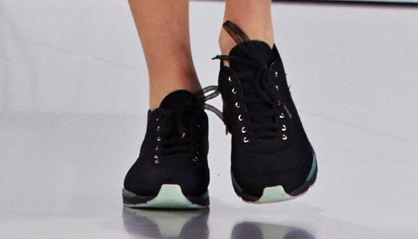 Sneakers femme haute couture