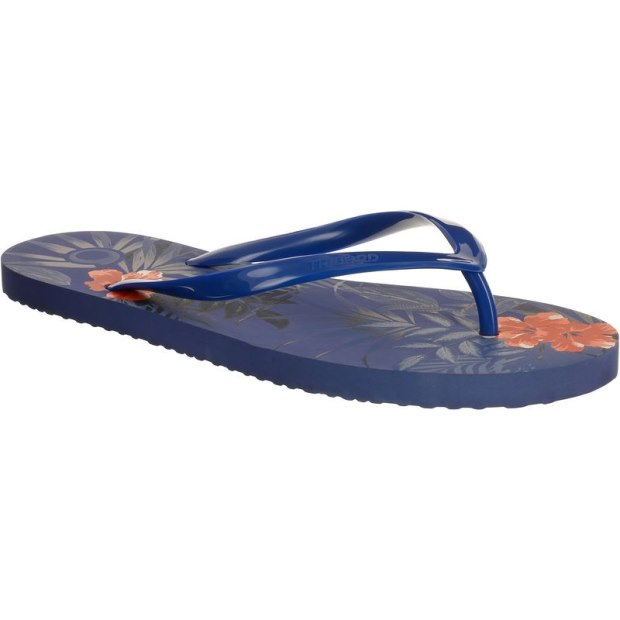 Tong femme to900 bp cuir gris tribord